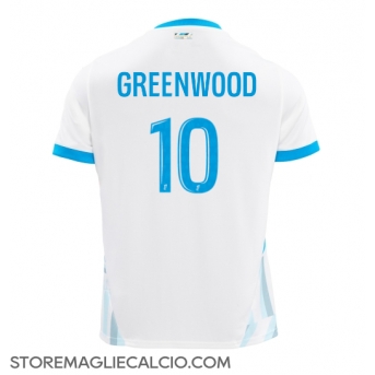 Olympique de Marseille Mason Greenwood #10 Maglia Gara Casa Repliche 2024-25